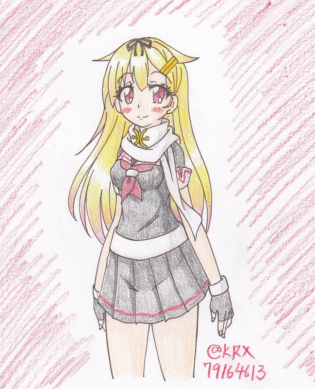 #艦これ版深夜の真剣お絵描き60分一本勝負
#艦これ版真剣お絵描き60分一本勝負_20190116
#夕立
こんな美少女が獰猛に戦うというギャップが
たまらんのですよ 