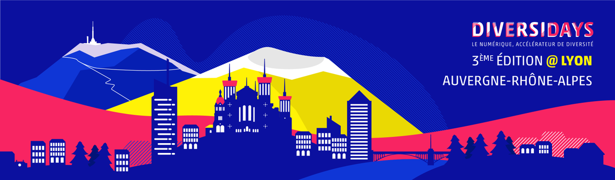 Vous faites quoi le 07.02 prochain ? C'est la 3️⃣eme édition de #Diversidays, en <a href="/Auvergnerhalpes/">Auvergne-Rhône-Alpes</a> ! 🦁RDV au Palais Bondy à <a href="/grandlyon/">Métropole de Lyon</a>, pour découvrir des talents du #numérique inspirants 📱Pour les places ? c'est juste ici : billetterie.diversidays.com