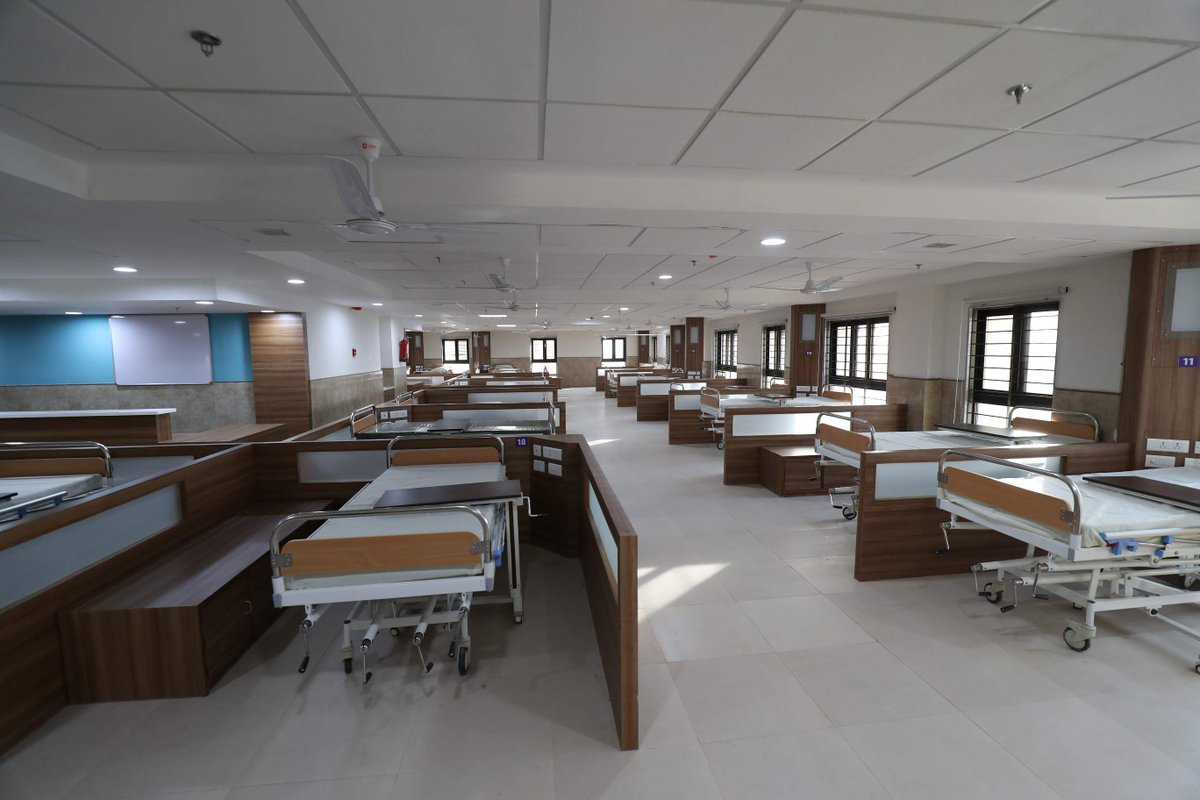 narendramodi's tweet photo. Tomorrow in Ahmedabad, I will inaugurate the Sardar Vallabhbhai Patel Institute of Medical Sciences and Research. 

This is state-of-the-art public hospital will provide top quality healthcare to the people of Gujarat. https://t.co/hsEAQmuDgh