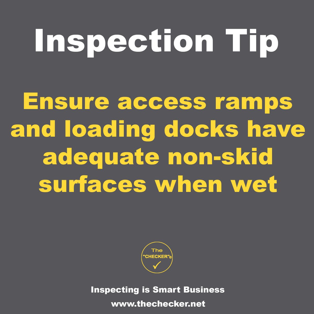 thecheckrr's tweet image. Inspecting is Smart Business
#loadingdocks #materialhandling #forklifts #safety #SafetySoftware #inspections #InspectionSoftware #workplacesafety #safetyfirst #safetymatters #facilityinspection
#mobileinspection #forkliftsafety  hubs.ly/H0gbqLj0