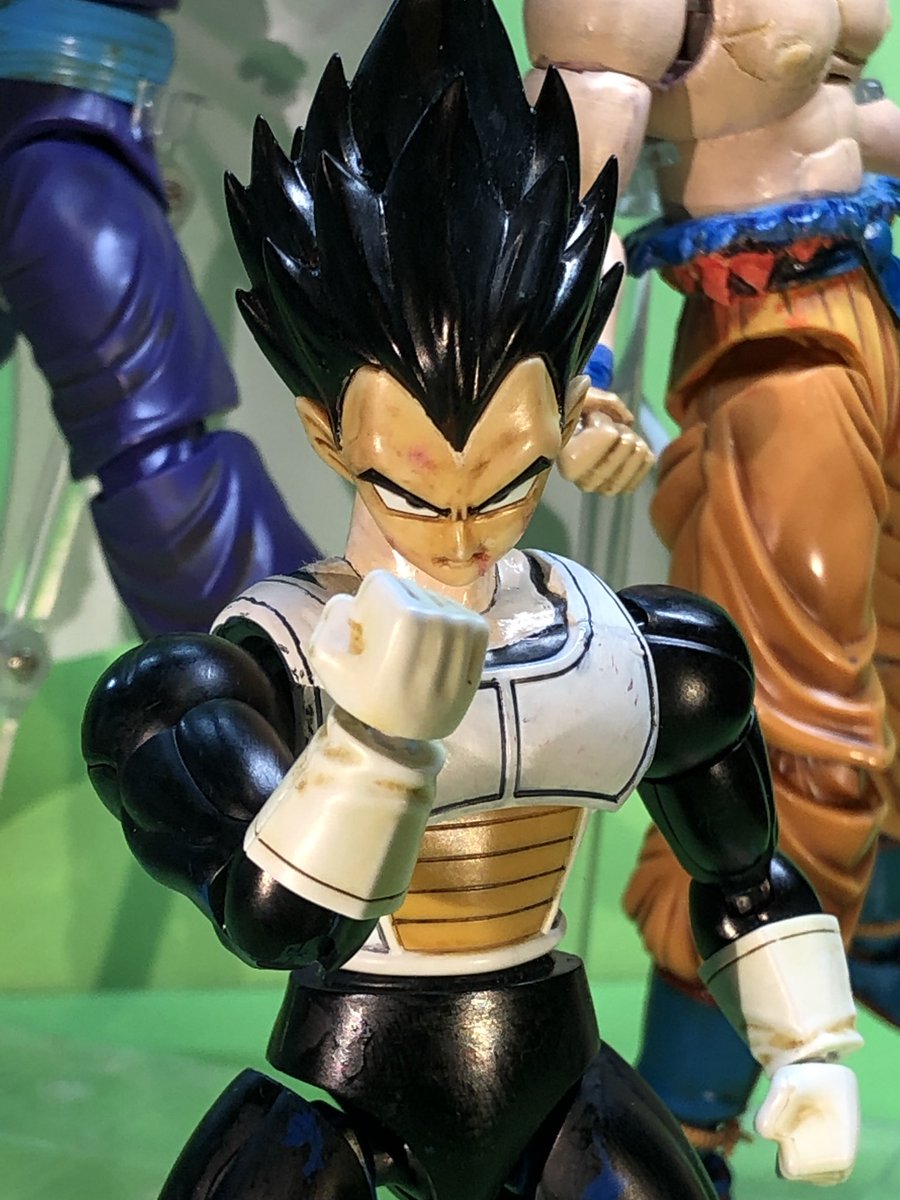 まじゅう على تويتر 旧式戦闘服ベジータ 結構好きです ドラゴンボールフィギュア フィギュアライズスタンダード