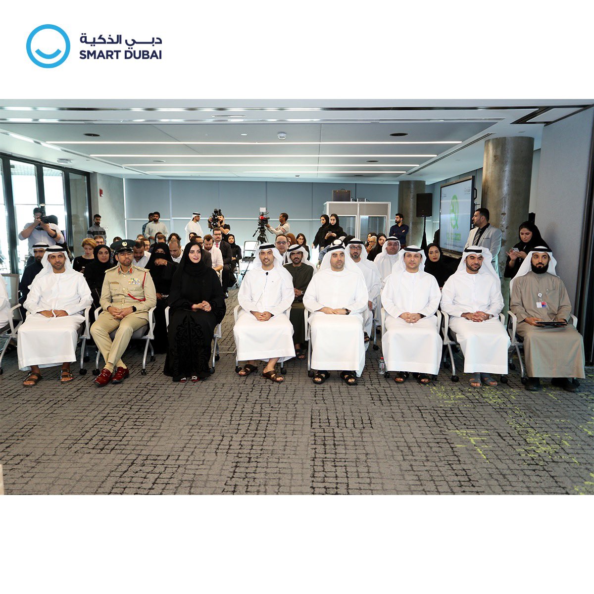 DigitalDubai's tweet photo. “The results we’ve achieved so far demonstrate that the transition towards a #paperless government will reflect positively on the government services offered to people in #Dubai, improving their lives in the process." - H.E Dr. @Aisha_BinBishr 
#SmartDubai https://t.co/5semTaWFd1