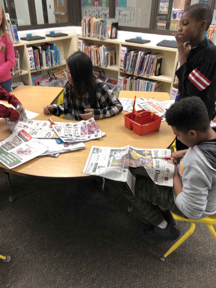 TeachTechyNow's tweet photo. #steam doesn’t have to be expensive! Student have to make a pair of shoes with newspaper. Can’t wait to see the results! https://t.co/1KwOvOU8iU