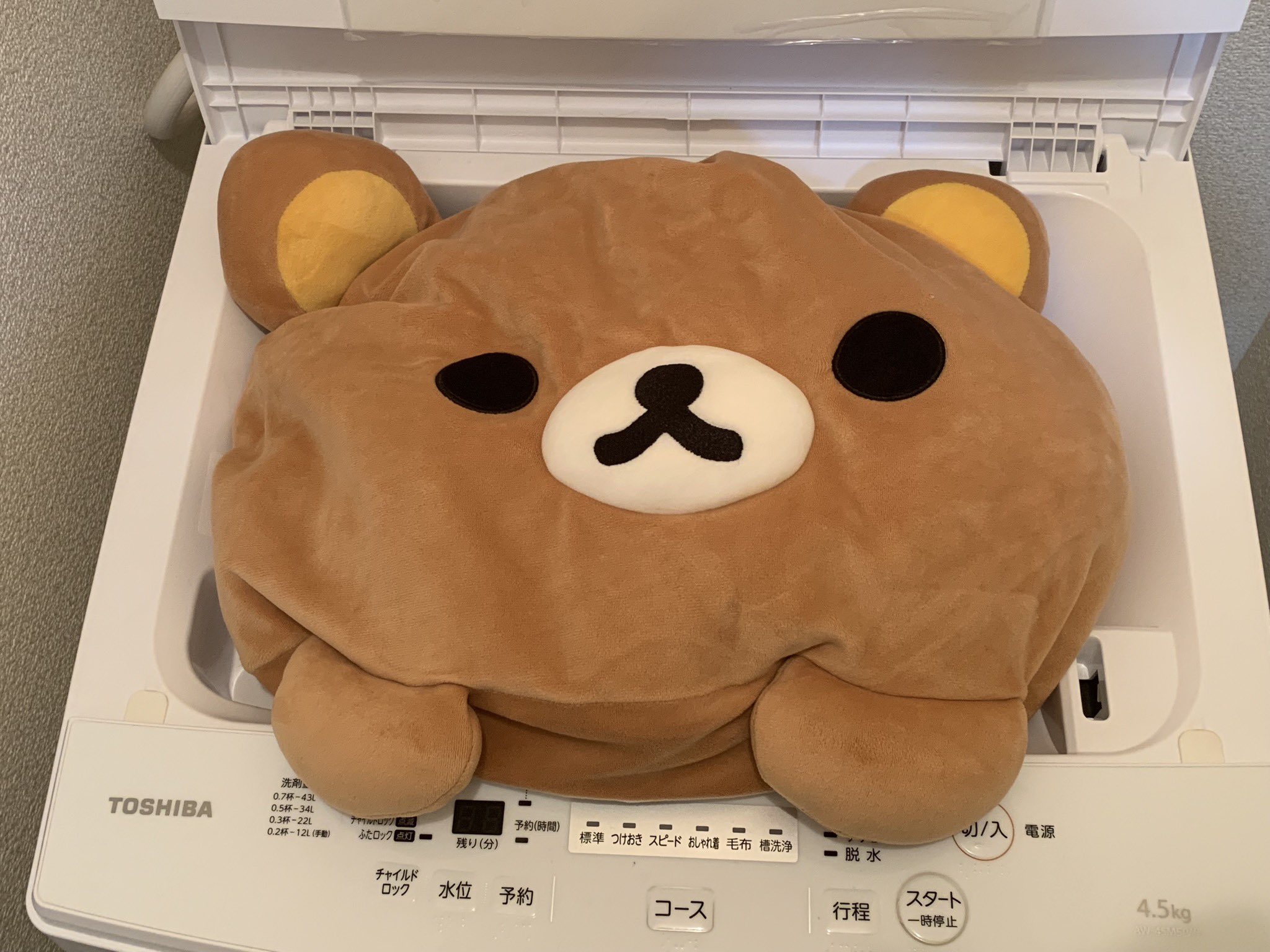 تويتر 愚鈍 على تويتر 大きいぬいぐるみを無理くり洗うとぎゅうぎゅうでかわいい T Co Hidvyiikgv