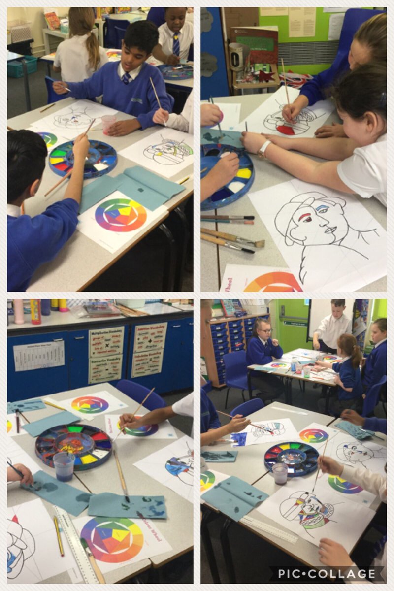 Experimenting Picasso style in Year 6. Brilliant art lesson !
#everychildanartist @Bowness_Primary