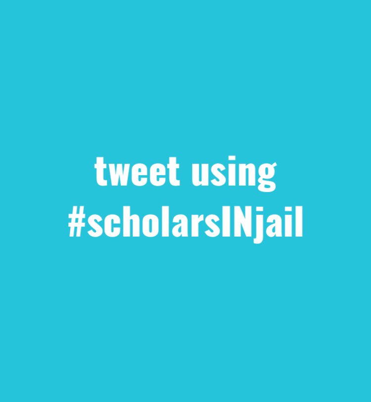#scholarsInJail