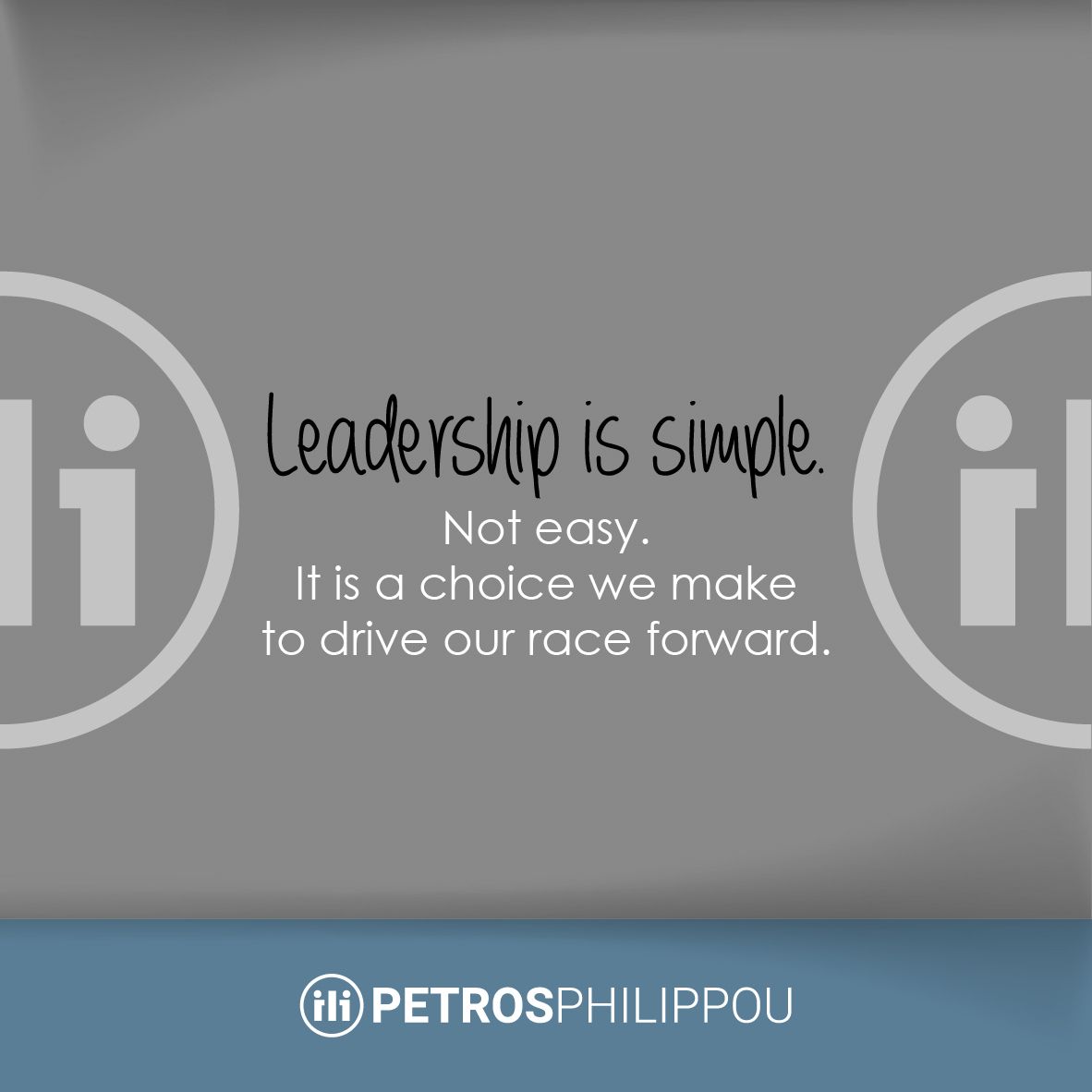PhilippouPetros's tweet photo. Leadership is simple but not easy. It is a choice we make to change the world.
#Leadership #Success #Business #Entrepreneurship #Passion #WinnersNation #WinX #Quoteoftheday https://t.co/F8e9N9RdTV