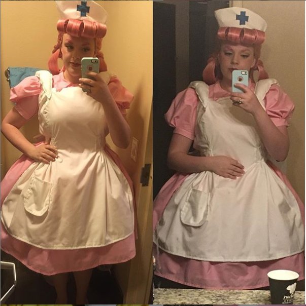 katstew6's tweet photo. Also, I didn't realize that the twitter/instagram linkup doesn't actually post the photos anymore, just a link? :( So here's an old bad selfie of Nurse Joy fro Colossal 2018. :) #cosplay #pokemon #colossalcon2018 https://t.co/aLmyGJddlC