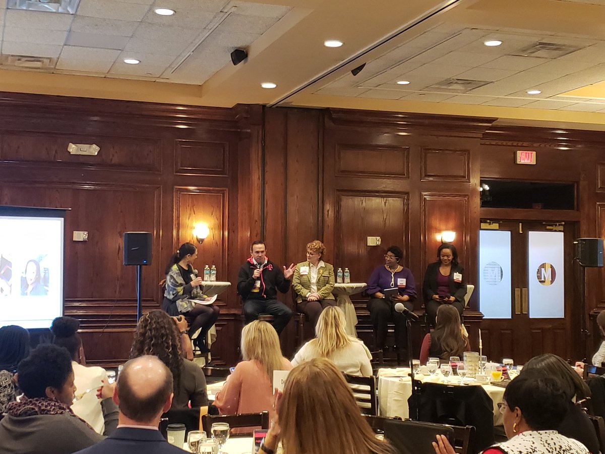 Mo_genta's tweet photo. Loved listening to and learning from the amazing panel at the @witatl
Forum! Especially enjoyed hearing from our DSG VP and WiT ally, Darron. Great job, everyone! #WITForums #empowerSTEAM
#writeyourfuture https://t.co/YF3qF8zdoi