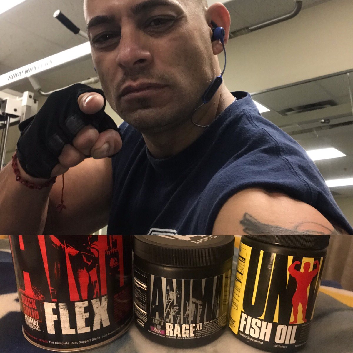 “Get up and do something today, and try these amazing supplements “ #animalsupplements #spartan #veteran #firefighter #iamtheox #TTSP #rockin2019