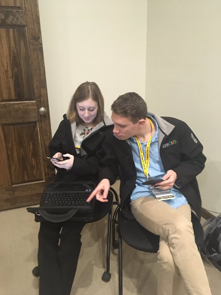 JasperCEO's tweet photo. Fine-tuning, tweaking, and simplifying to make our class business a success! Tickets are still available at Marathon gas station in Newton, NCHS, the Medicine Shoppe, and any CEO student. https://t.co/pVfF5fvVKn
