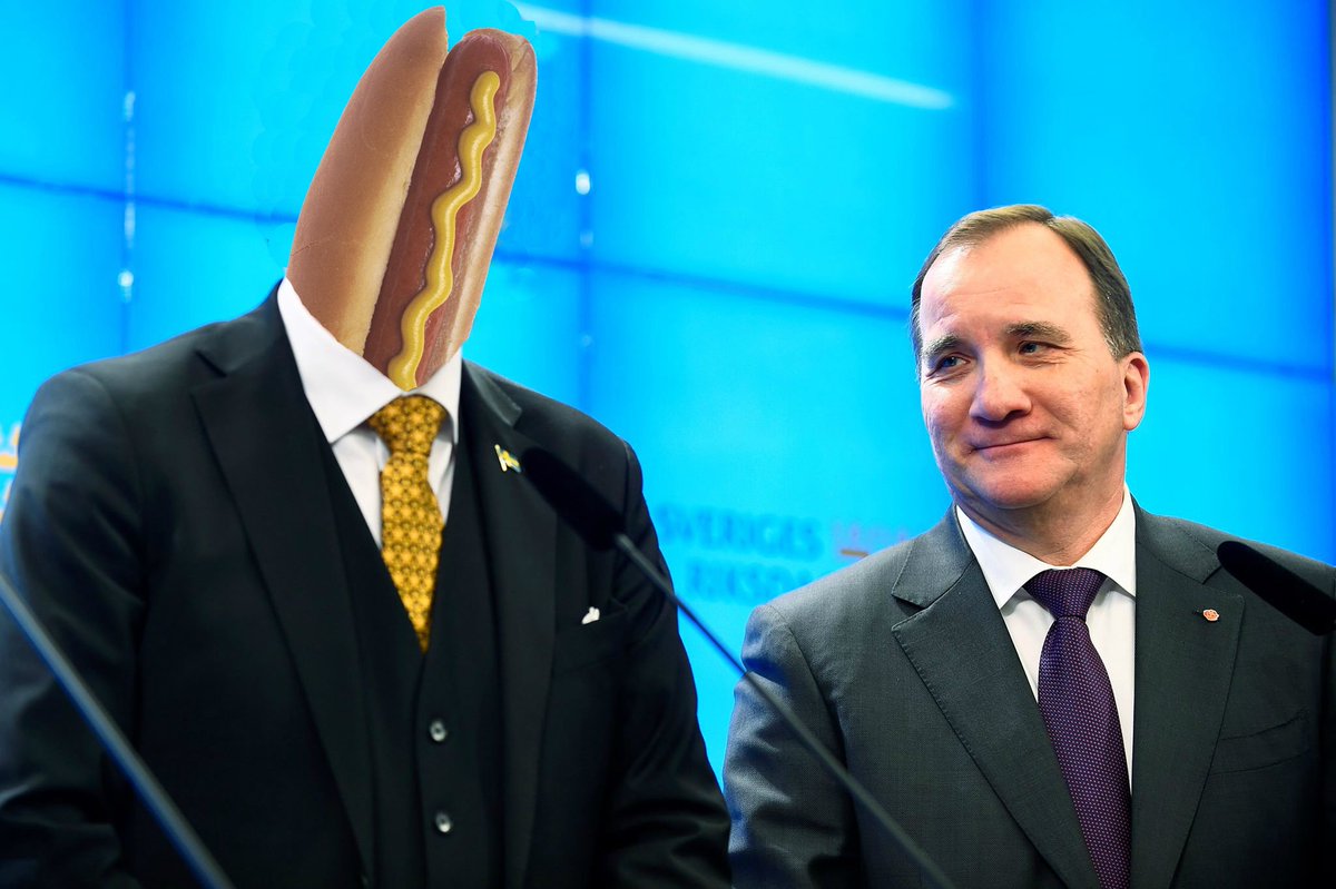 Vad kameran såg vs. vad Stefan Löfven såg.
