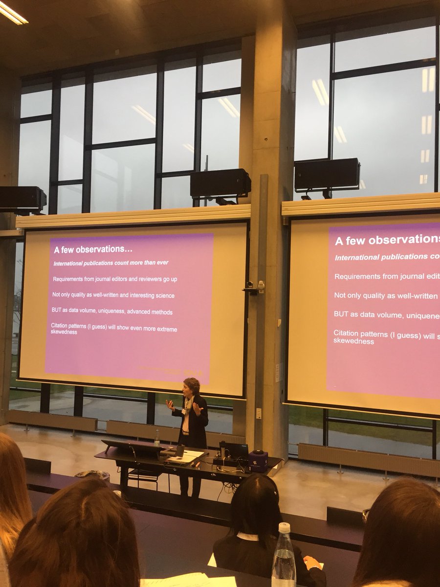 RomanovaGergana's tweet photo. Wishing that more PhD students could hear @MettePraest ‘s keynote at #DRUIDacademy and her take on “publish or perish”: remember that doing research is more about thinking and less about chasing academic kudos #phdlife https://t.co/lg6ugPWSh8