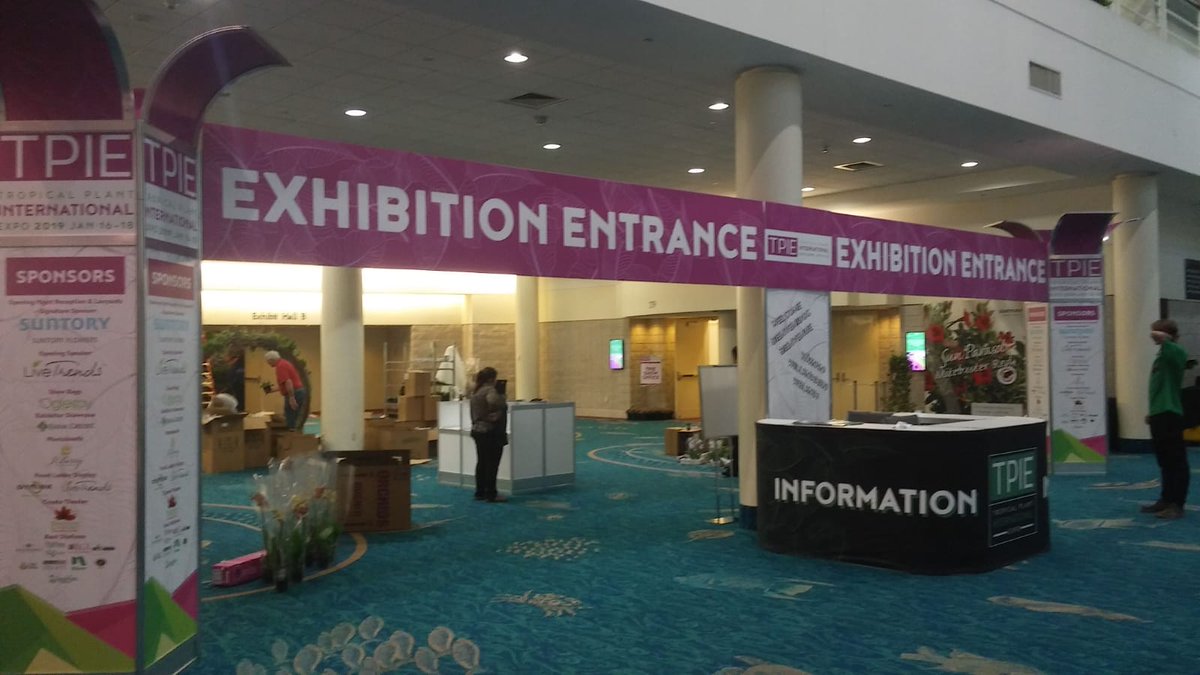 Greetings from Ft. Lauderdale! <a href="/eventsnamerica/">EventsInAmerica.com</a> is looking forward to a great #TPIE2019. <a href="/FNGLA/">Florida Nursery, Growers & Landscape Association</a>
