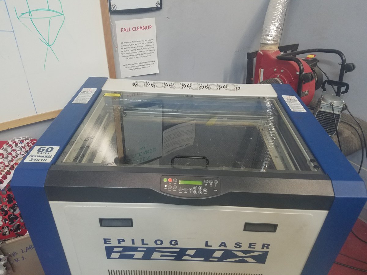 If you want to learn how to laser cut, don't miss this upcoming event this Friday. 
bit.ly/2RvKEHi
#3ducators #makerspace #makers