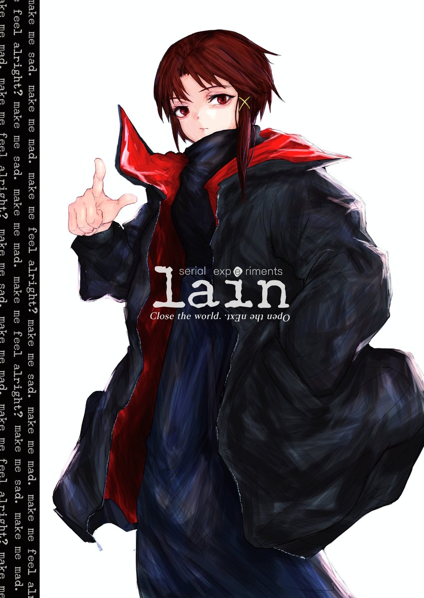 𝞓𝞸𝞻𝞸𝞼𝞲𝞝 Skeb募集中 Serial Experiments Lain Fan Art Book Break The Border T Co 4rpmrcmyhe 予約開始祝賀のイラストです クラブサイベリア Lainth Lain21st T Co Kl22vjeng3