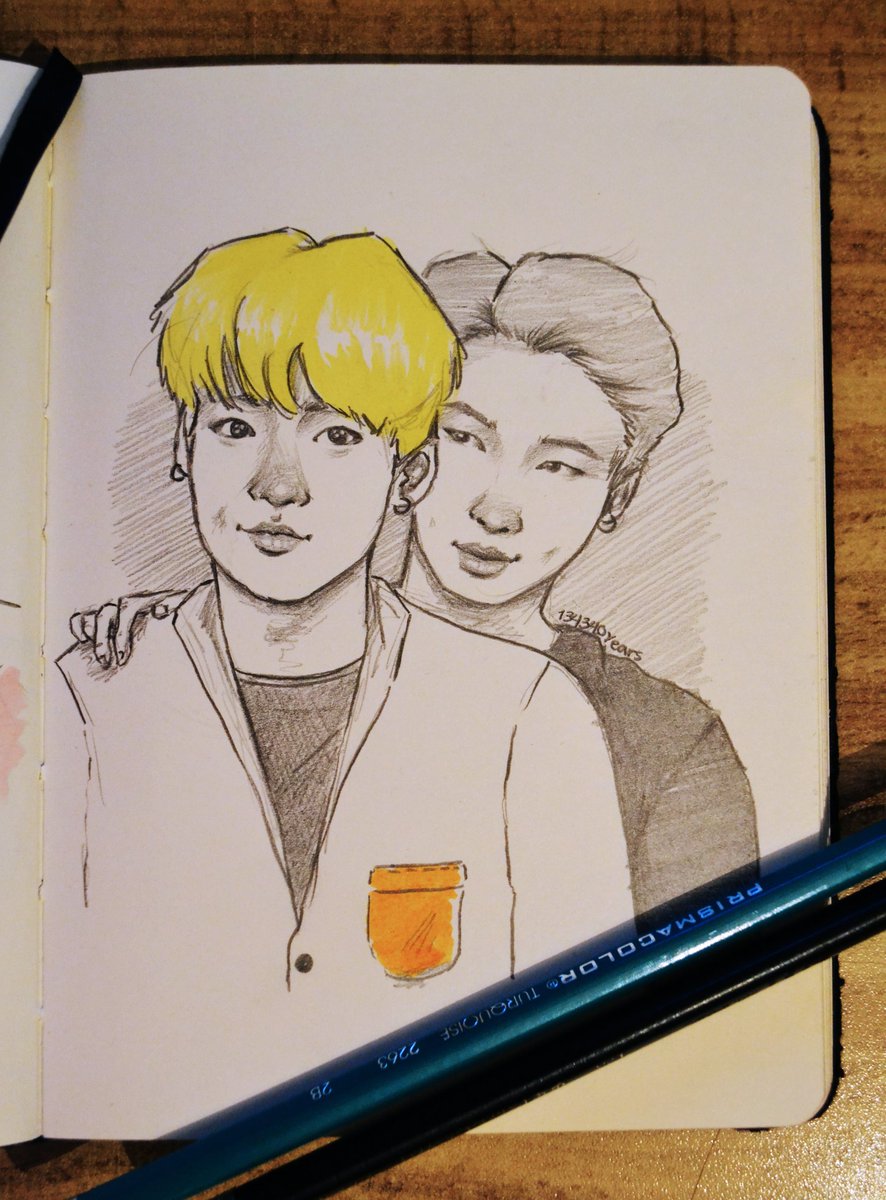 20190116 / day 16namkook! (why does it look like Namjoon it's trying to seduce an innocent Jungkook?!)  @BTS_twt