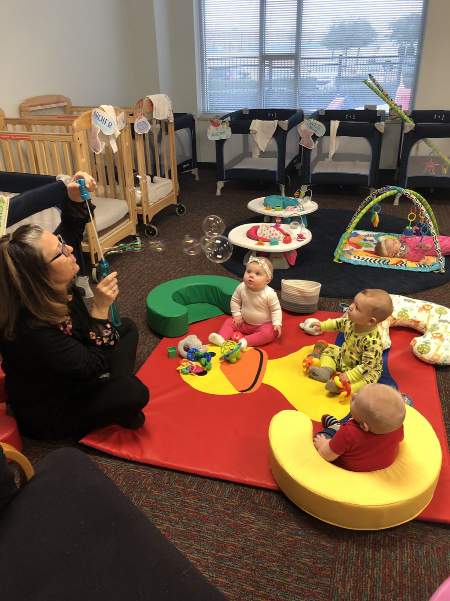 hlvaron's tweet photo. Bubble time with Ms. Jen in Baby Bear Cubs 1 #earlylearning #KISDKEEP https://t.co/7qOXFXWWUN