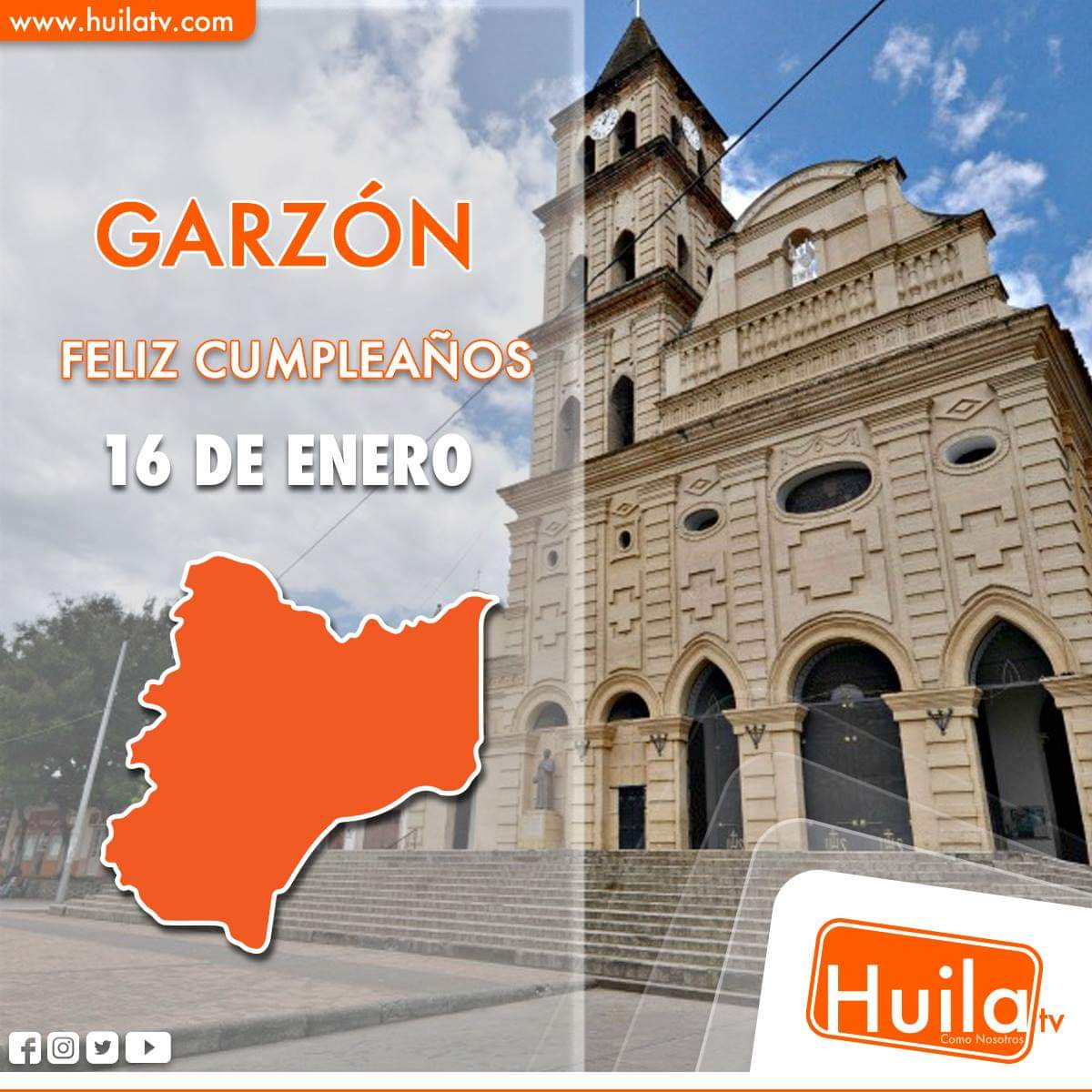 HuilaTv's tweet photo. ¡FELICITACIONES!
💖⛪
Garzón, escucha mi canción, eres el mismo pueblo acogedor de ayer hoy que regreso a ti, he vuelto a renacer, Garzón te entrego el corazón.
HUILA TV #ComoNosotros
👇👏🤗 https://t.co/M0EEWh37Lm