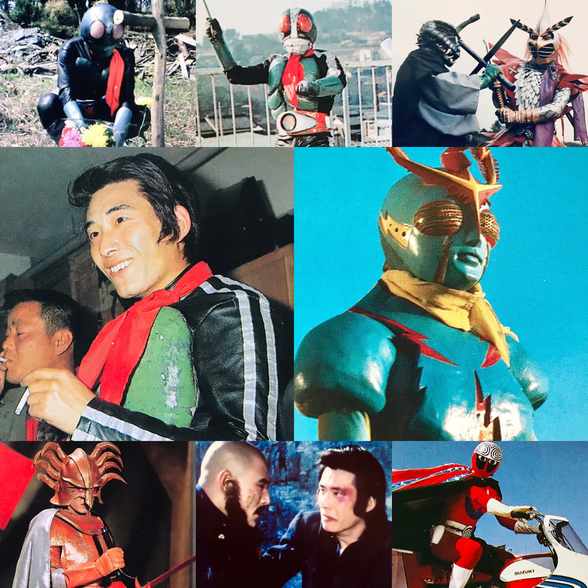 □面取れ 仮面ライダー 限定ソフビ ブロンズ調 /大野剣友会 中村