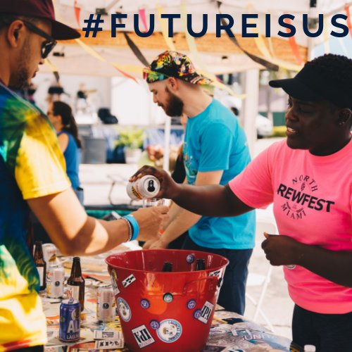 FIUCommunity's tweet photo. Are you doing something awesome in the community? Perhaps volunteering at events like @nomibrewfest? We want to know! Share your #FutureIsUs story by using the hashtag for your chance to be feature on our social channels on #FutureIsUsFriday. #WeAreFIU #WorldsAhead https://t.co/tnRBM9GXjb