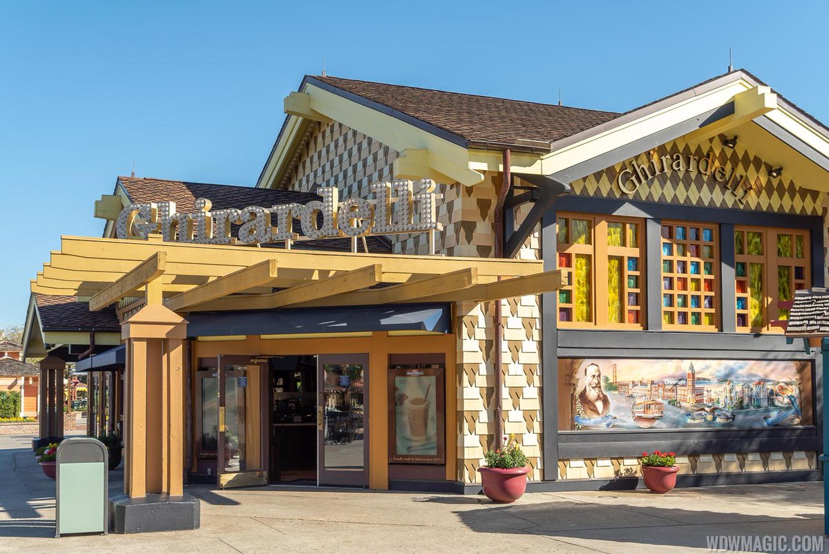 wdwmagic's tweet image. Ghirardelli brings an end to free sample handouts at Disney Springs wdwmagic.com/dining/ghirard…