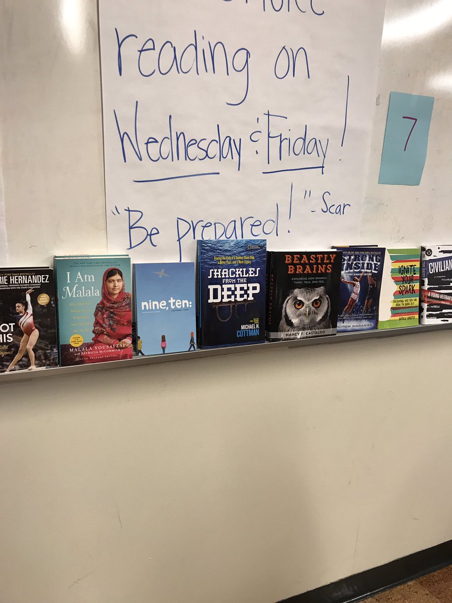 draleonard's tweet photo. Thank you #nfrurallife for putting amazing books in my students’ hands! https://t.co/PfuNLtK0q8