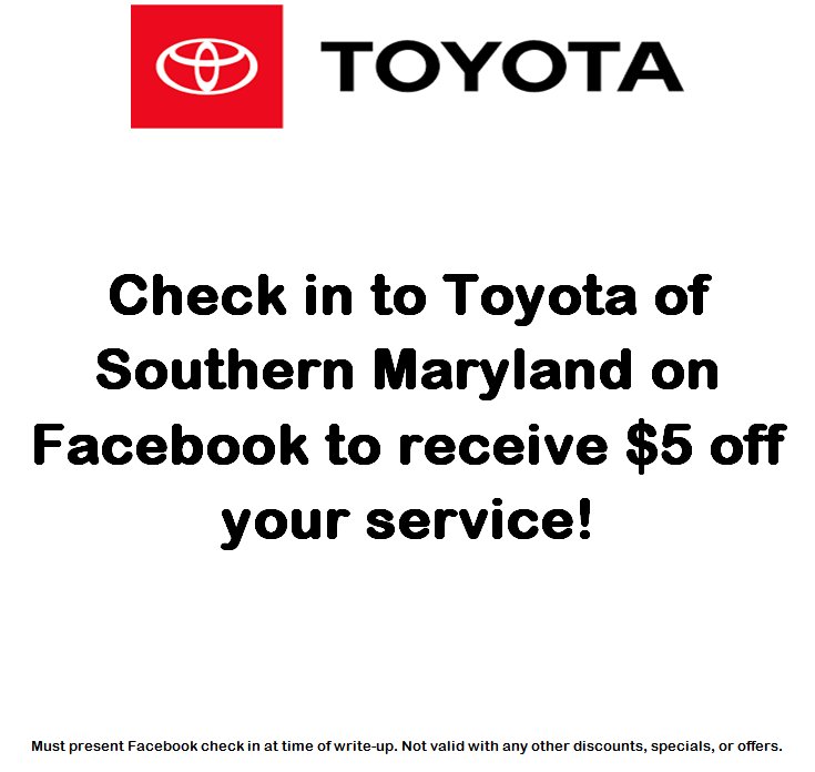 Toyota of Southern Maryland (ToyotaofSMD) Twitter