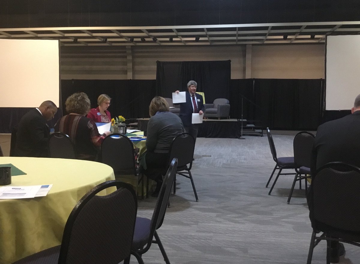 ⁦<a href="/Tallman_mark/">Mark Tallman</a>⁩ talking about state general fund, K-12 funding and state revenue at Advocacy in Action workshop co-sponsored with ⁦<a href="/USAKansas/">USA-Kansas</a>⁩. #ksleg #ksed