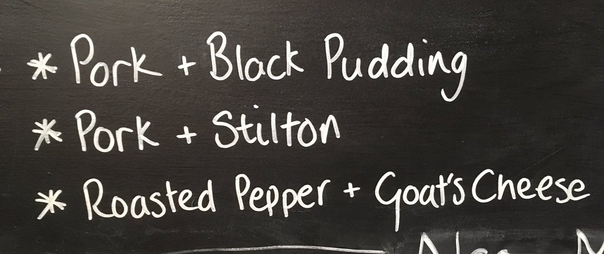 Pies are back, now with a veggie option! Only while stocks last... #micropub #realale #pies #veggie #porkpie