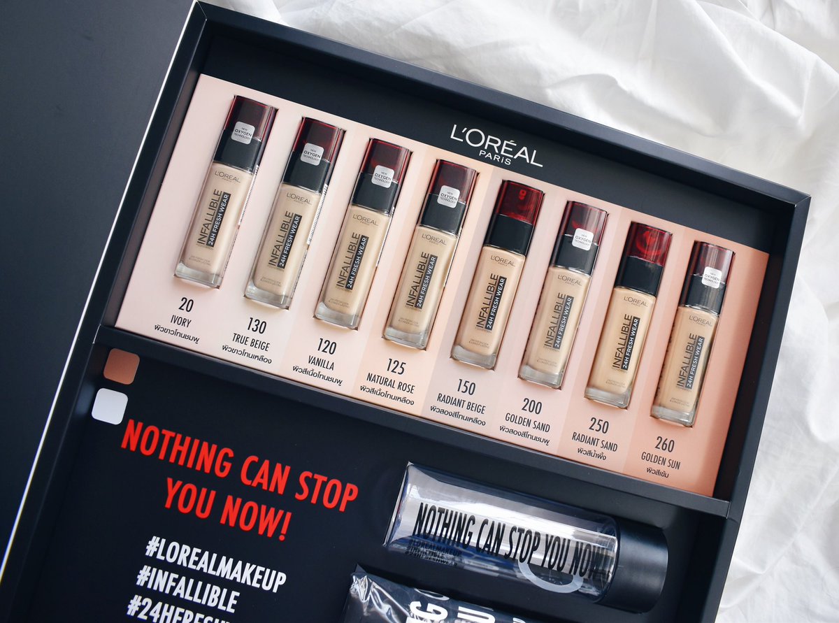 earthpynn's tweet image. แจก
มาปาดรองพื้น Loreal Infallible กันค่ะ ตัวนี้เค้าบอกเค้าเด่นในเรื่องติดทนกันน้ำซึ่งเอิร์ธทำรีวิวไว้ละ ขอเวลาตัดคลิปแปบ วันนี้มาดูสี + การปกปิดกันก่อนนะจ๊ะ รีวิวเต็มๆ จะรีบทำมาให้ดูอาทิตย์หน้าค่า 

อ้อ!มีแจกกันด้วย 1 เซ็ต กติกา รี+ฟอลง่ายๆ ถึง 22/1/19นี้จ้า 

รอดูคลิปด้วยน้า :)