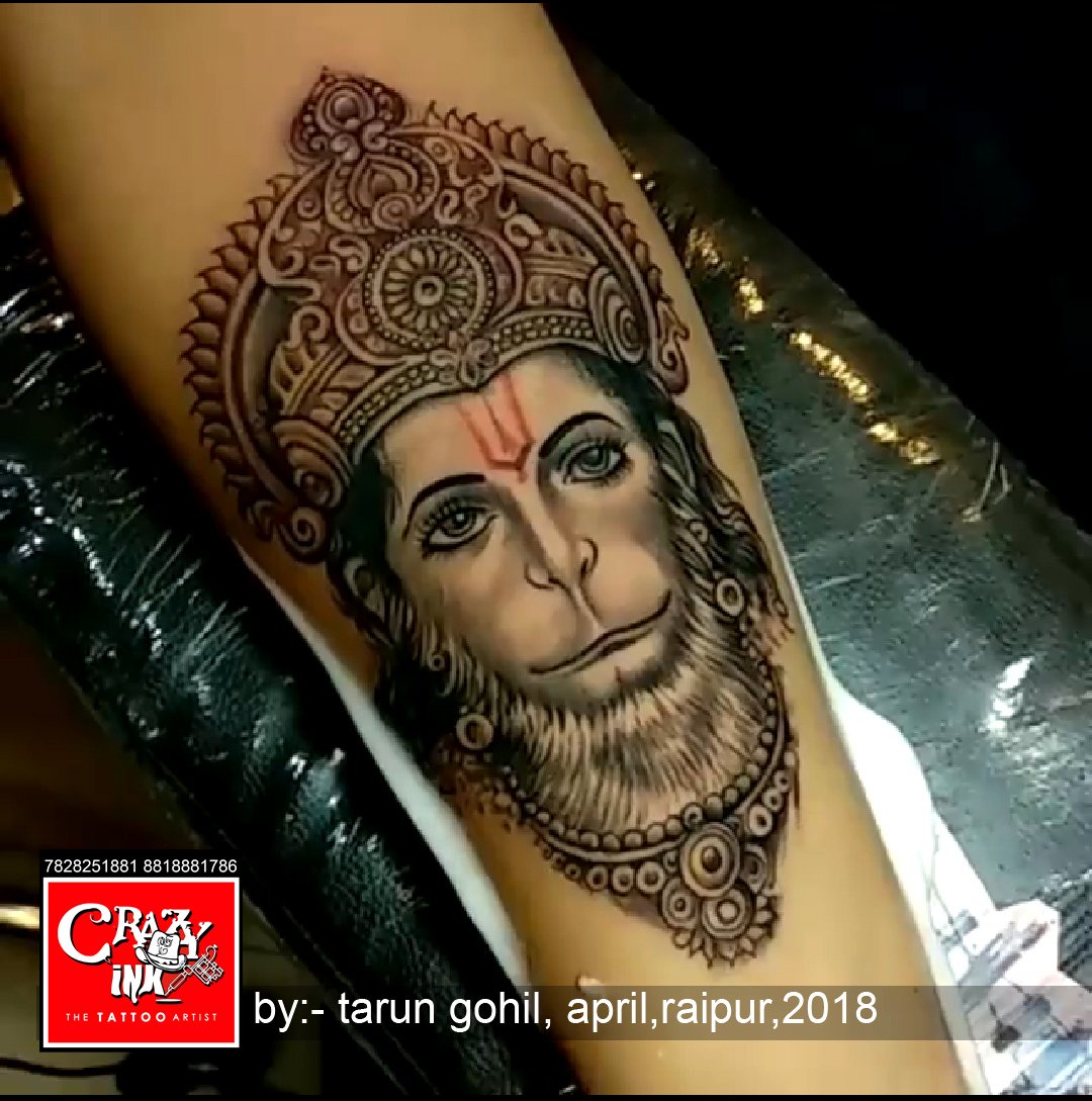 lord Hanuman tattoo designs ideas | Hanuman tattoo designs HD video |  Hanuman - YouTube