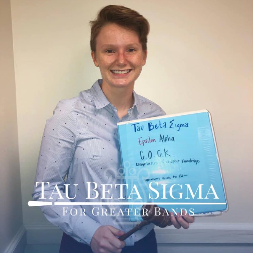 Our Sister of the Week: Rachel Kirk!! An insanely talented Junior MuEd Major from West Virginia! #CountryRoads