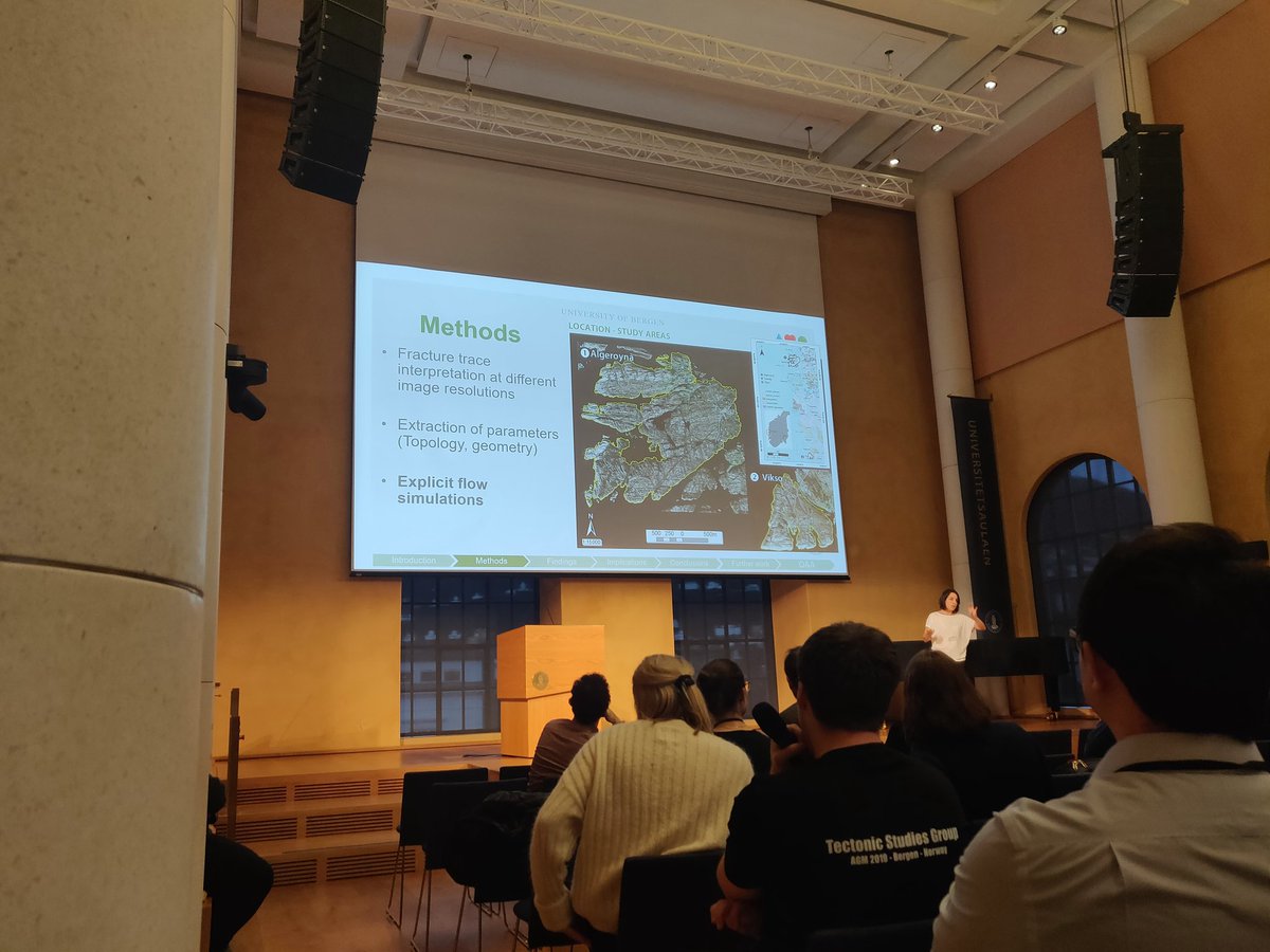 kxfordGoe's tweet photo. Amazing talk by @Luisa_F_Zuluaga about fracture network characterisation in 2D. Definitely going to be following this work over my own project. #topology #fracturenetwork #geothermal #womeninSTEM #geology #TSG19 https://t.co/Rxh9IKPX3V