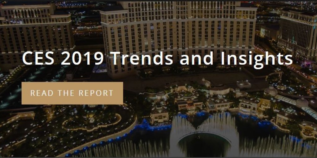 PublicisMedia's tweet photo. Check out our #CES2019 Trends &amp; Insights report, recapping some of the hottest trends and tech coming out of this year's show. #PublicisCES  https://t.co/xx84aqRLar https://t.co/NVOPL5td9c