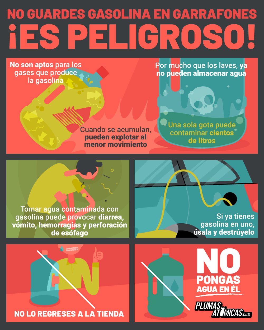 Plumas Atómicas on X: Es una bomba de tiempo y podrías poner en riesgo a  muchísima gente 💀 t.coAF8aMnhqbp  X