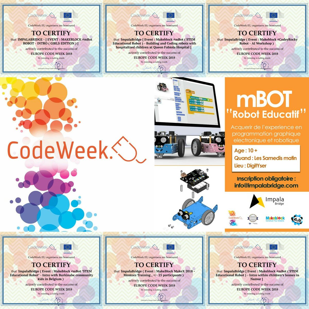 ImpalaBridge's tweet image. Yes we do 🤝🖥️👨‍🎓👩‍🎓👌🔝

#CodeWeekEU #ImpalaEdTech