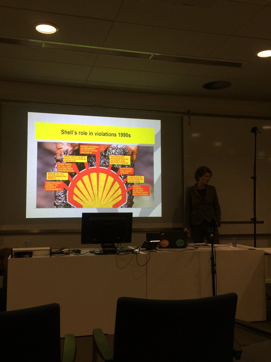 desonearth's tweet photo. Jeanette van der Woude of @amnesty exposes human rights due diligence and Shell in Nigeria. #climatejustice #NICC https://t.co/Sdi5o6FHvr