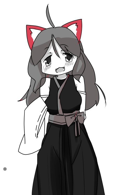 うさみみ Skeb募集中 ケムリクサからりつさん 眠たい目 難しいです ふにゃっとしてるとこ可愛いです イラスト イラスト練習 ケムリクサ