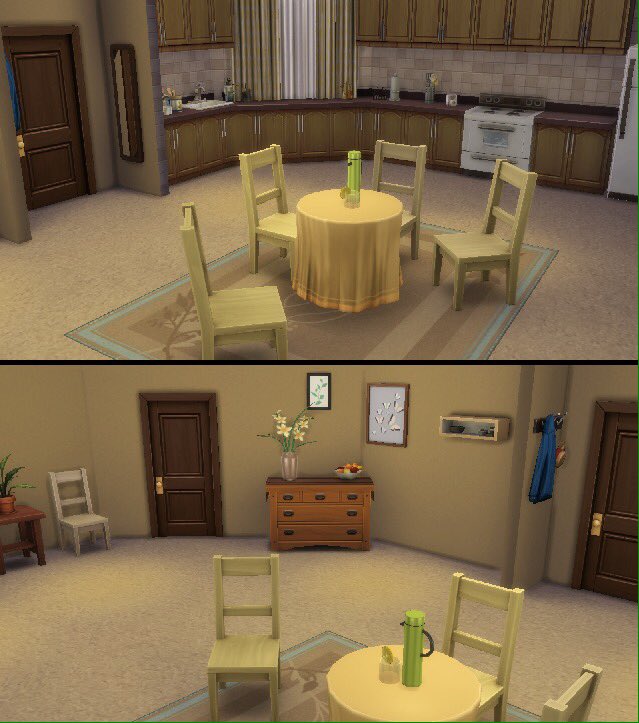 kolorowymotyl's tweet photo. Ktoś zbudował dom z miodowych lat w the sims 4, wyje #TheSims4 https://t.co/mRPbFuFu1N