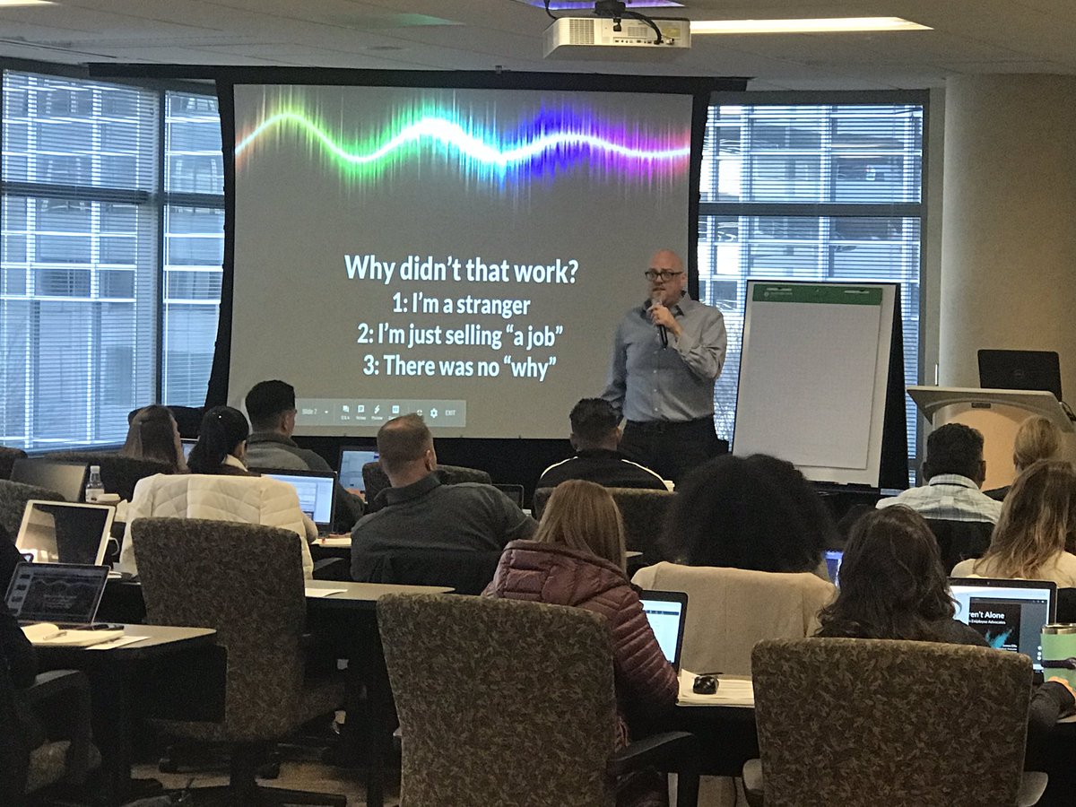 thebrianfink's tweet photo. Do you know “why” others should work for you? It’s part of the conversation @thewarfortalent is leading at #tmaevents in Atlanta. https://t.co/2lapnOxwnb