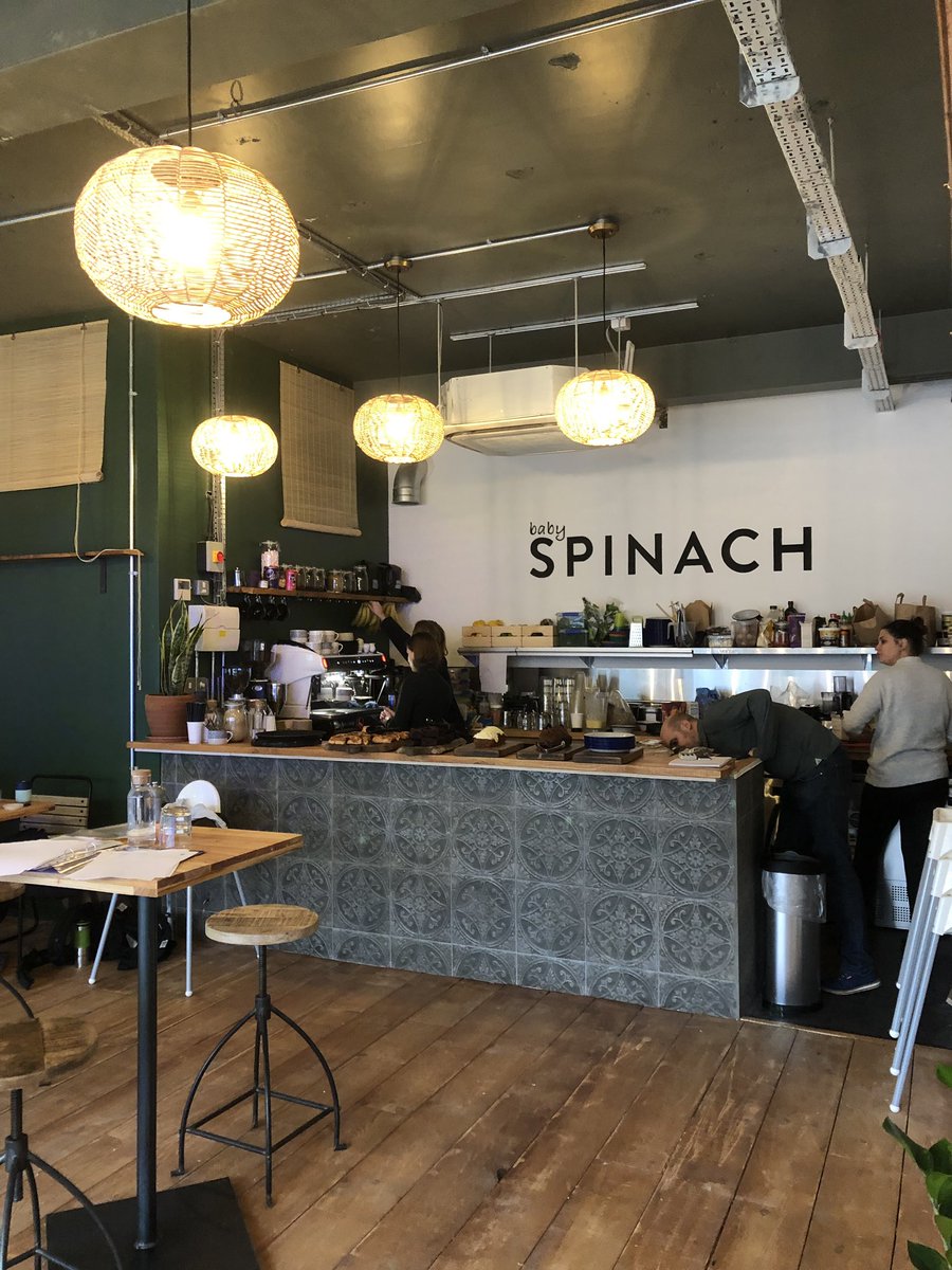 Delicious lunch <a href="/babyspinach/">Babyspinach</a> just opened with <a href="/YogariseLondon/">Yogarise London</a> on #Streatham High Rd. Soft launch but full menu coming soon.