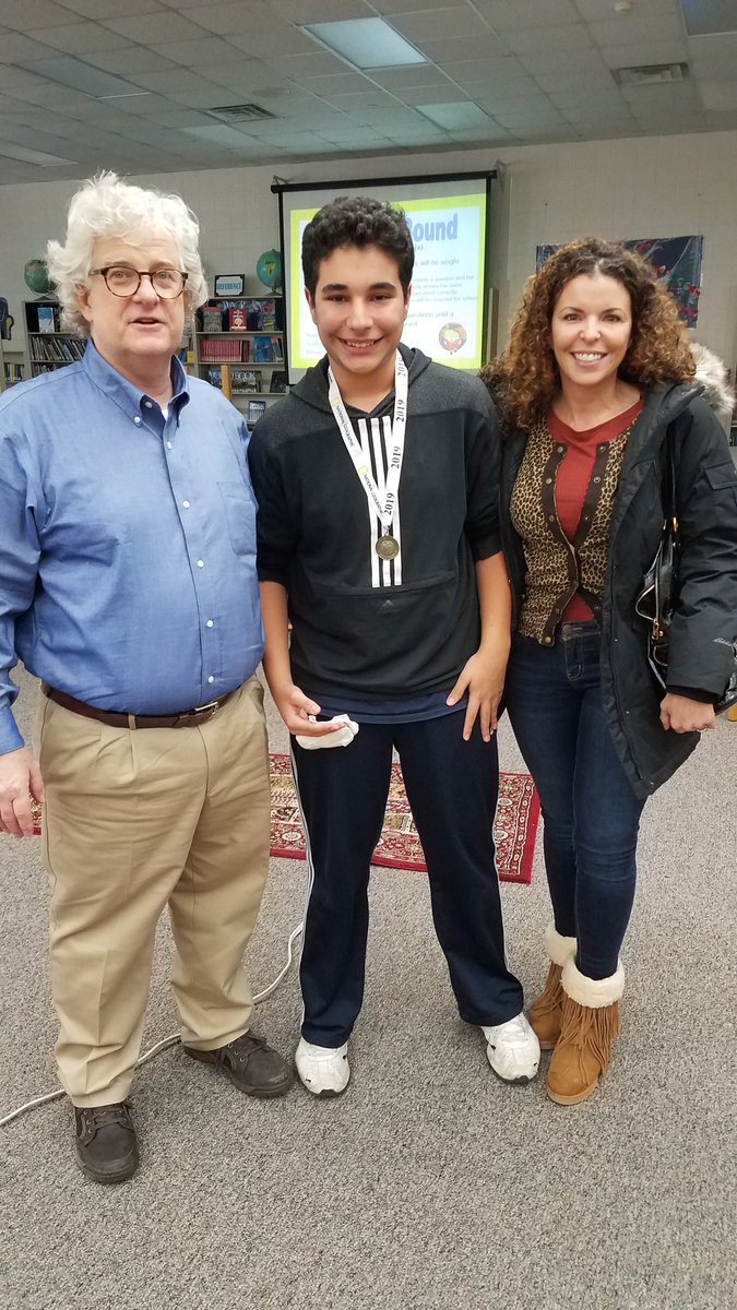 Iowa46's tweet photo. Lorenzo J. Just won the Scullen GeoBee!! Ishaan A. came in 2nd place. Congrats to these students!! @ScullenSharks #FutureReady204 https://t.co/3EOsRP2ZAy