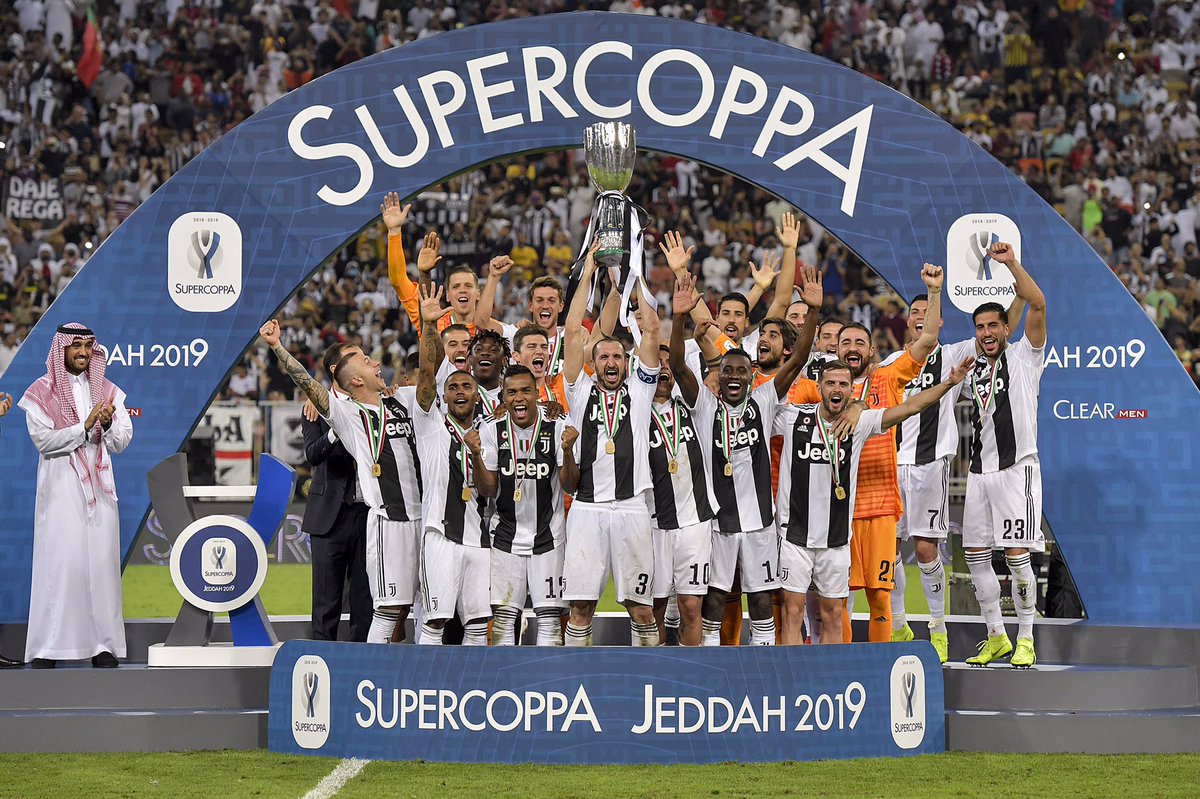 #SuperCup for #SuperJuve โพ๐ช๐ป๐๐ฎ๐น #FinoAllaFine #ForzaJuve โช๏ธโซ๏ธ