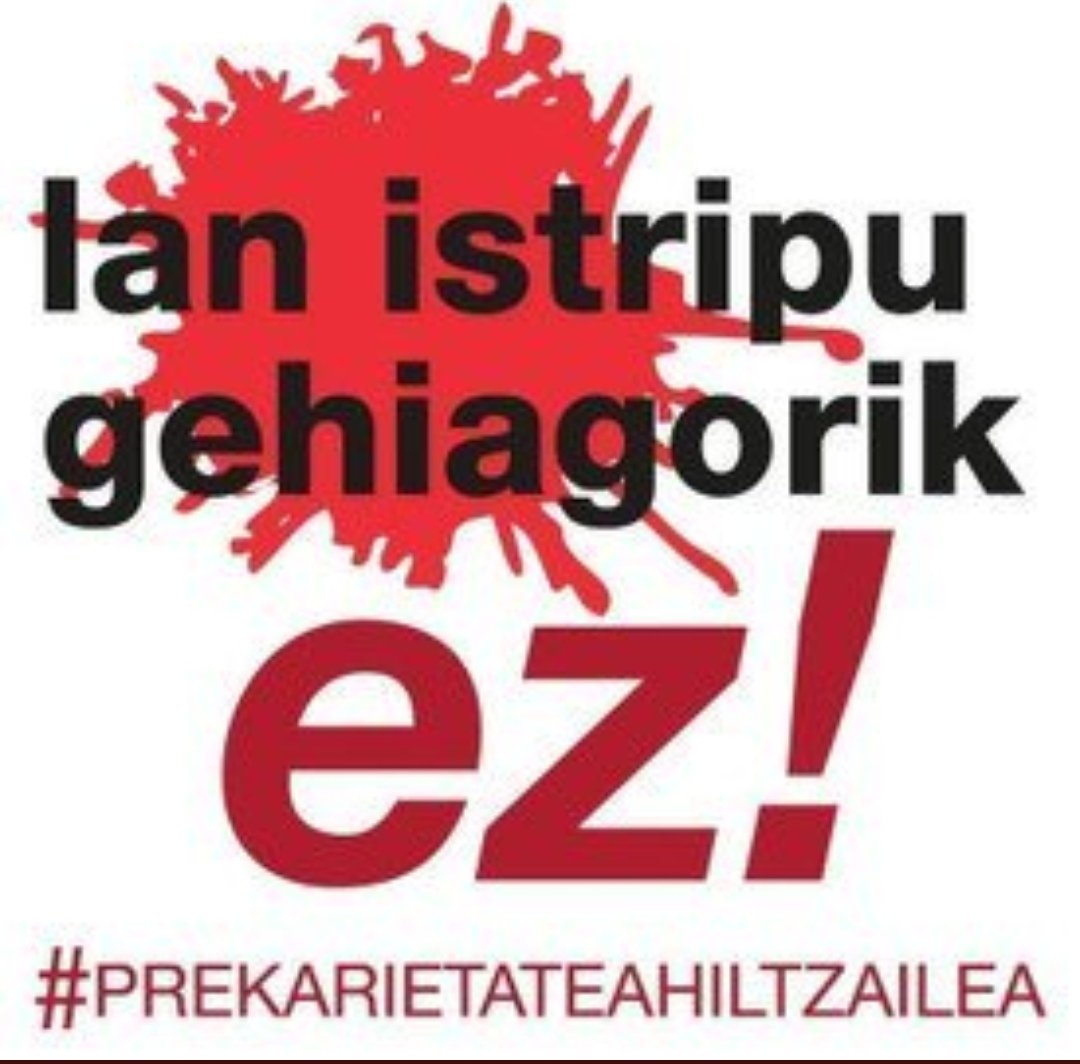 Gaur rotten xiii taldeko baxujolea hil da lan istripu batean. Besarkada handi bat bere lagun, famili eta tadekideentzat momentu gogor hauetan. ✊🏻
Hoy debido a un accidente laboral ha muerto el bajista de el grupo rotten xiii. Desde iluntzean os enviamos mutxos ánimos a todos ✊🏻