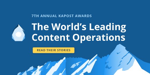 Paralee's tweet photo. Congrats @Merck on winning the Best Cross-Team Collaboration award! Check out the #KapostAwards: https://t.co/115GQWc8lm @kapost https://t.co/1TEuSAZxRa