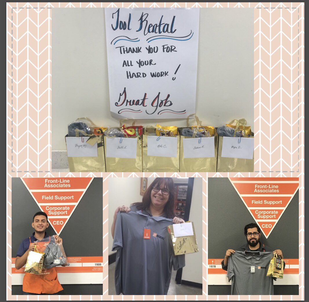 mcastro008_mc's tweet photo. Store #6988
Tool Rental Associate Appreciation Event!
Our associates getting those good looking polo shirts and gift bags! 👕 / 🎁 @jreed4401 @LMcmilian @Amandajake12 @CitabearTX #TRWD220 https://t.co/QZisxvxKO2
