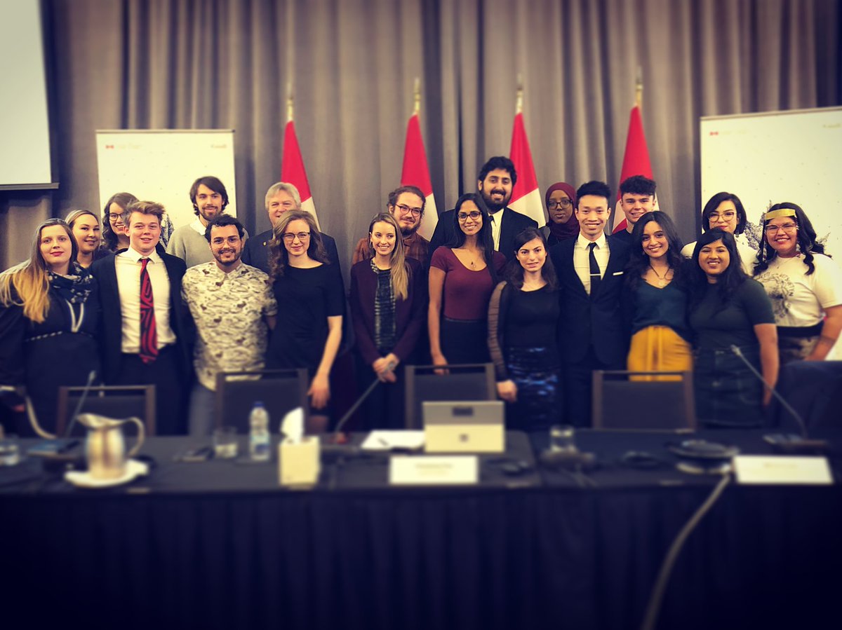 Did my best to get northern food sovereignty on the federal agenda - huge thanks to <a href="/JustinTrudeau/">Justin Trudeau</a> and his amazing Youth Council for making time and space to share stories from the far reaches of Northern Manitoba ✊🏽❤️
