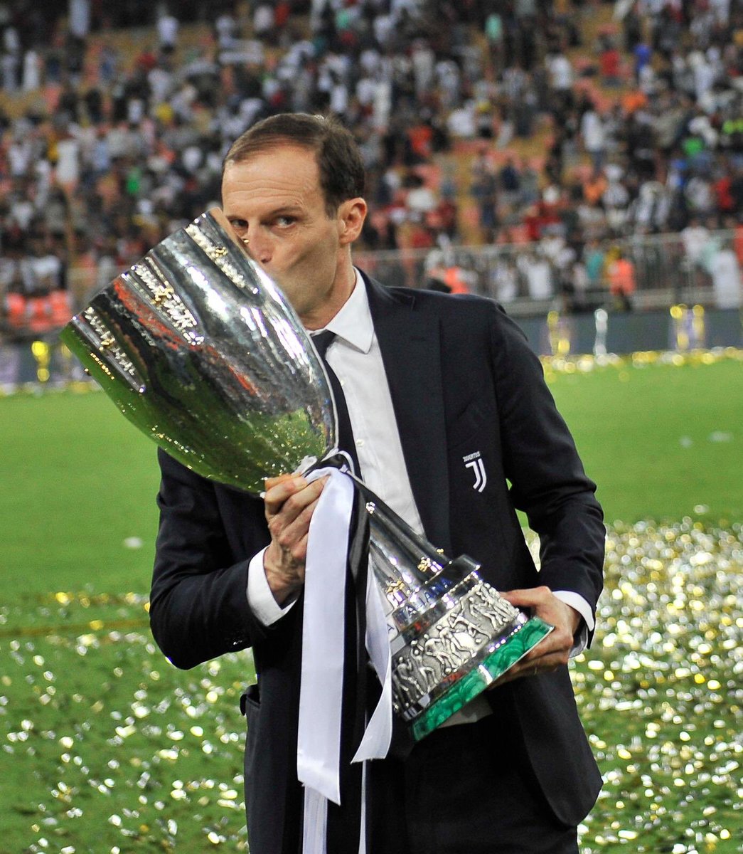 ๐ MAX ALLEGRI - JUVENTUS
๐๐๐๐ Serie A
๐๐๐๐ Coppe Italia
๐๐Supercoppe Italiane