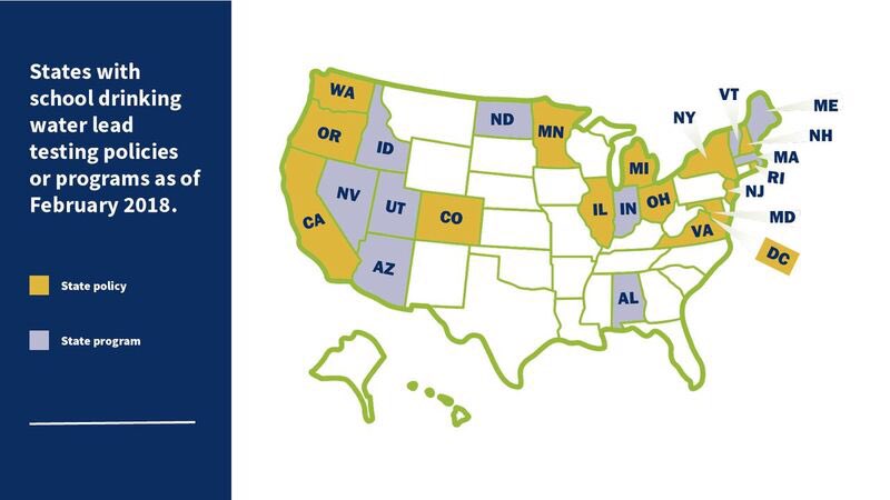 Did you know states can play a role in ensuring the quality of water in schools?

#GettheLeadOut - bit.ly/2A8Joix